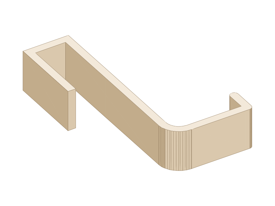 Preview of No-drill cabinet-door S hook