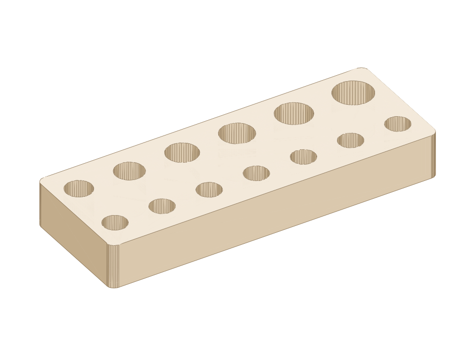 Preview of 1/4-inch metric socket organizer