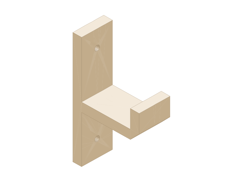 Preview of Screw-mounted Wall Hook